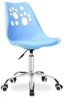 Krzesła obrotowe dla dzieci - Niebieski dziecięcy fotel obrotowy A2-Z05 - miniaturka - grafika 1