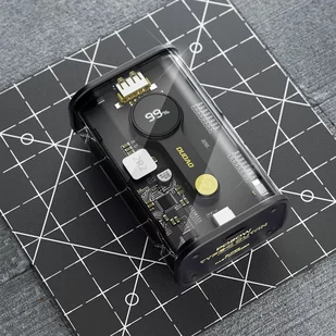 Dudao powerbank 10000mAh USB-C / USB-A 22.5W PD czarny (K16) - Powerbanki - miniaturka - grafika 2