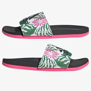 Klapki Damskie Adidas Adilette Kwiaty ID8501 - Klapki i japonki damskie - miniaturka - grafika 1