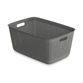 Pudła i pojemniki do przechowywania - Pojemnik OpenStore 45 l Basket slate gray - miniaturka - grafika 1