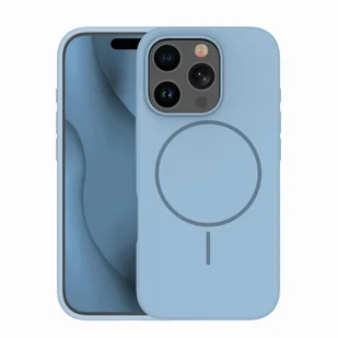 Etui Thin Mag Safe Case do Apple iPhone 15 Pro - Niebieski - Etui i futerały do telefonów - miniaturka - grafika 1