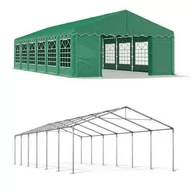Pawilony ogrodowe - Namiot Imprezowy Letni 6x12 Zielony SUMMER IPE - miniaturka - grafika 1