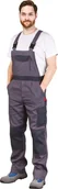 Odzież robocza - Spodnie ochronne ogrodniczki szaro-ciemnoszary roz.48 - miniaturka - grafika 1