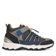 Buty dla chłopców - Sneakersy Pepe Jeans Peak Trek B PBS600003 Granatowy - miniaturka - grafika 1