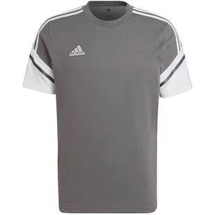 ND05_K14127-S HD2316 Koszulka męska adidas Condivo 22 Tee szaro-biała HD2316 r.S - Koszulki męskie - miniaturka - grafika 1