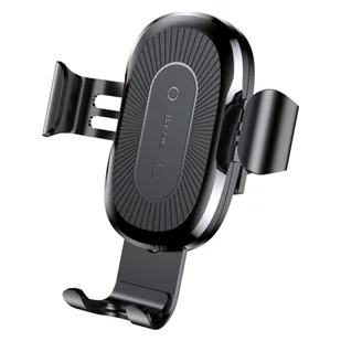 Baseus uchwyt samochodowy grawitacyjny z ładowaniem QI Black WXYL-01 - Uchwyty samochodowe do telefonów - miniaturka - grafika 18