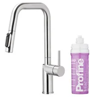 Baterie kuchenne - KFA Armatura DUERO PURE STYLE PULL-OUT 6623-315-22 Inox Stal nierdzewna - miniaturka - grafika 1
