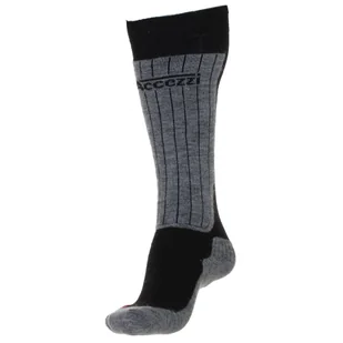 Accezzi Merino 50, skarpety narciarskie, czarny - Skarpety termoaktywne - miniaturka - grafika 1
