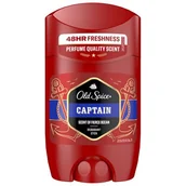 Dezodoranty i antyperspiranty męskie - Old Spice Dezodorant w sztyfcie, Captain, 50 ml - miniaturka - grafika 1