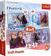 Puzzle - Trefl Puzzle 4w1 Podróż w nieznane - miniaturka - grafika 1