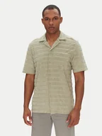 Koszule męskie - HUGO Koszula Ellino 50539351 Zielony Relaxed Fit - miniaturka - grafika 1