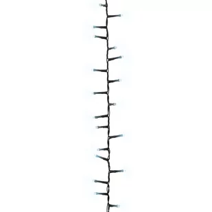 Lumarko Lampki LED, 2000 diod, gęsto umieszczone, zimna biel, 20 m, PVC - Oświetlenie świąteczne - miniaturka - grafika 3