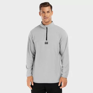 Bluza cienki polar Sporty zimowe SIROKO Limestone Perłowoszary Mężczyzna - Bluzy narciarskie - miniaturka - grafika 1