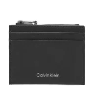 Etui na dokumenty i karty - Etui na karty kredytowe Calvin Klein Ck Must Cardholder LV04D1044G Czarny - miniaturka - grafika 1
