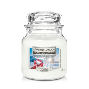 Yankee Candle Świeca Home Inspiration Snow Day, 340 g - Świece - miniaturka - grafika 1