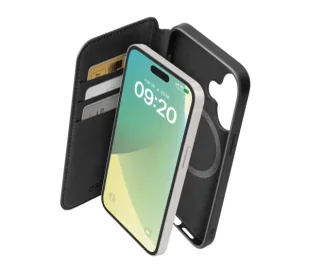 SBS Wallet Mag TEBKMAGSFIP1661PK do iPhone 16 Pro Czarny - Etui i futerały do telefonów - miniaturka - grafika 1