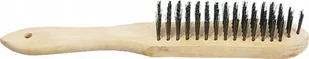 Topex SZCZOTKA DRUCIANA 5-rzędowa DREWNO - Narzędzia warsztatowe - miniaturka - grafika 5