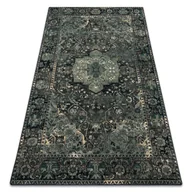 Dywany - Dywan DYWANY ŁUSZCZÓW wełniany POLONIA Dukato Ornament iron zielony, 170x235 cm - miniaturka - grafika 1