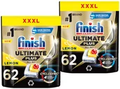 Środki do zmywarek - FINISH Ultimate Plus Kapsułki do zmywarki lemon 124 sztuki - miniaturka - grafika 1