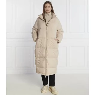 Płaszcze damskie - Calvin Klein Puchowy płaszcz - grafika 1