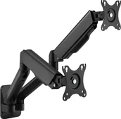 Uchwyty do monitorów - Equip Equip 650138 uchwyt / stojak do monitorów 81,3 cm 32" Czarny Ściana - miniaturka - grafika 1