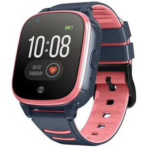 Forever KW-500 Look Me 4G LTE Czarno-różowy - Smartwatch - miniaturka - grafika 1