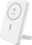 Powerbanki - Dudao K14S+ 10000mAh 20W USB-A / USB-C / MagSafe z podstawką - biały - miniaturka - grafika 1