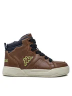 Buty dla chłopców - Kappa Trzewiki 260826K Brązowy - miniaturka - grafika 1