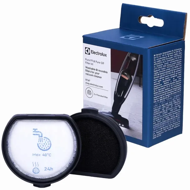 2x filtr zmywalny odkurzacza Electrolux Pure Q9