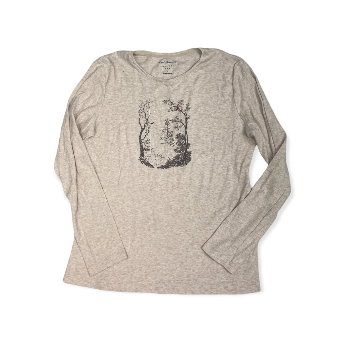 Bluzka damska na długi rękaw CROFT&BARROW S