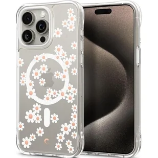 Spigen Cyrill Cecile do Mag Magsafe iPhone 15 Pro Max white daisy - Etui i futerały do telefonów - miniaturka - grafika 1