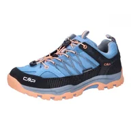Buty dla chłopców - CMP Kids Rigel Low Trekking Shoes WP, Sky-Sunrise, 32 Unisex-Dzieci, UE, Sky Sunrise, 32 EU - miniaturka - grafika 1