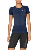 Koszulki i topy damskie - Salewa Damska koszulka W Zebru Responsive S/S - miniaturka - grafika 1