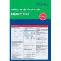 Pons Gramatyka błyskawicznie Francuski - LektorKlett - Książki do nauki języka francuskiego - miniaturka - grafika 1