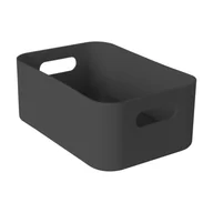 Pojemniki łazienkowe - Organizer MAKEUP 21,5 x 15 x 8,5 cm czarny - miniaturka - grafika 1