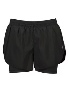 Puma Szorty funkcyjne "2 in 1 Run" w kolorze czarnym - Spodnie sportowe damskie - miniaturka - grafika 1