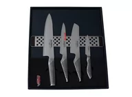 Noże kuchenne - Global Zestaw Noży z listwą magnetyczna G-251138/M30 G-251138/M30 - miniaturka - grafika 1