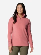 Bluzy damskie - Bluza damska nierozpinana streetwear Columbia Glacial IV 1/2 Zip 1802201629 M Różowa (195981267631) - miniaturka - grafika 1