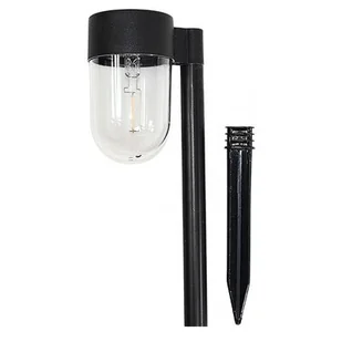 SASKA GARDEN Lampa solarna Wiszący Klosz - Lampy ogrodowe - miniaturka - grafika 1