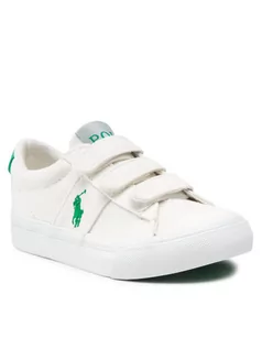 Buty dla chłopców - Ralph Lauren Polo Tenisówki Sayer Rc Ez RFS11413 Biały - grafika 1