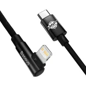 Kable USB - Kabel USB-C do Lightning Baseus MVP 20W 2m (czarny) - miniaturka - grafika 1