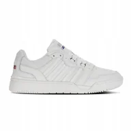 Buty sportowe męskie - Buty sportowe męskie K-Swiss SI-18 Rival 08531-101-M Skórzane Trampki Guma - miniaturka - grafika 1