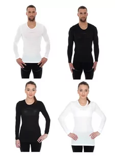 Brubeck, Koszulka unisex termiczna z długim rękawem, Base Layer, rozmiar L - Pozostała odzież narciarska - miniaturka - grafika 1