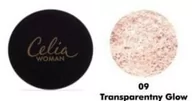 Pudry do twarzy - Celia Woman Puder sypki 09 Transparentny Glow - miniaturka - grafika 1