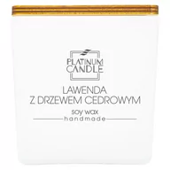 Świece - Świeca sojowa zapachowa LAWENDA Z DRZEWEM CEDROWYM 220g - miniaturka - grafika 1