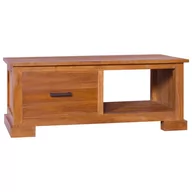 Szafki RTV - vidaXL Szafka pod TV 90 x 50 x 37 cm lite drewno tekowe 289082 - miniaturka - grafika 1