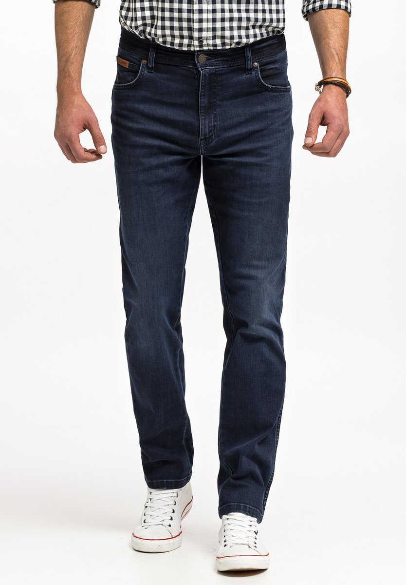 Męskie spodnie jeansowe proste Wrangler TEXAS W36 L32