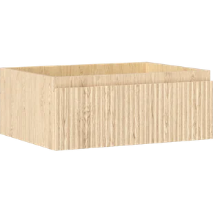 Mexen Rivel szafka łazienkowa podumywalkowa 60 cm, 1 szuflada, ryflowana , dąb - 91A20-06023-1-BF81 - Szafki łazienkowe - miniaturka - grafika 1