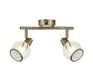 Lampy sufitowe - Prezent 14104 - Oświetlenie punktowe SIENTO 2xE14/40W/230V mosiądz - miniaturka - grafika 1