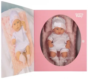 Lalka. Miękki bobas z akcesoriami 33cm - Lalki dla dziewczynek - miniaturka - grafika 1